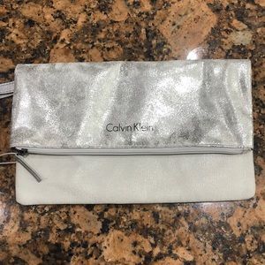Calvin Klein Foldover Wristlet